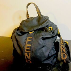 Vintage Fendi Zucca Backpack